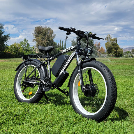 PHILODO H8 60V Dual Motor Electric Bike – 5000W Peak, 40–45 MPH, 60V 25Ah Battery, Fat Tire All-Terrain eBike
