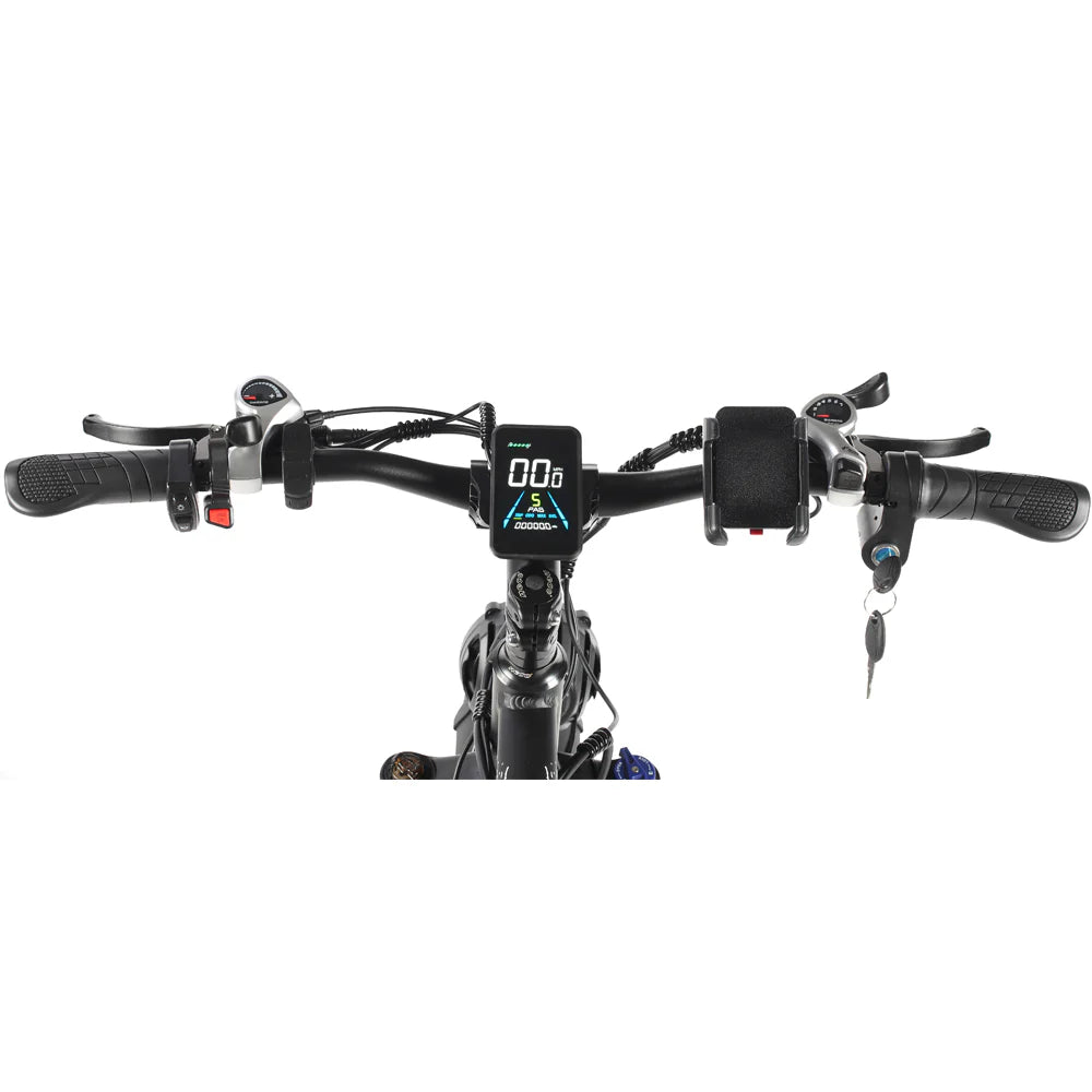 PHILODO H8 60V Dual Motor Electric Bike – 5000W Peak, 40–45 MPH, 60V 25Ah Battery, Fat Tire All-Terrain eBike