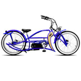 Tracer Signature Pro 800W Chopper Cruiser E-Bike, 48V 17.5Ah Battery, 25 MPH Top Speed, 30 Mile Range, 26” Fat Tires