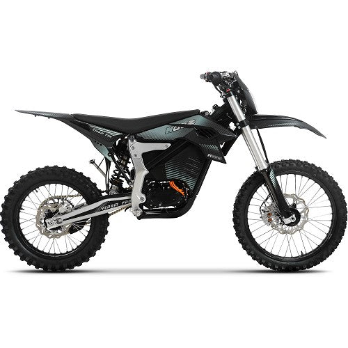 MotoTec Venom 72V 30000W Electric Dirt Bike 73Ah, Max Speed - 75 MPH Black