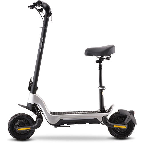 MotoTec Fury Electric Scooter Dual Motor 31 mph 48V 18Ah Battery