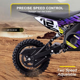 MotoTec 36V 1000W (HP112E) Electric Dirt Bike 1000W Motor 18 mph 36V 7.8Ah Battery