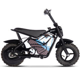 MotoTec 24V 250W Electric Powered Mini Bike Black 250W Motor 10 mph 24V 9Ah Battery