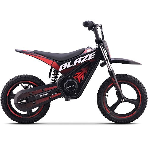 MotoTec Blaze 36V 350W Electric Dirt Bike, Max Speed - 15.5 MPH, UL 2272