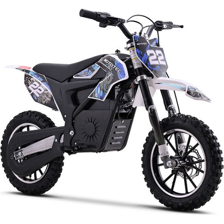 MotoTec Demon Electric Dirt Bike 790W Motor 21 mph 36V 8Ah Battery