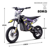 MotoTec 36V 1000W (HP112E) Electric Dirt Bike 1000W Motor 18 mph 36V 7.8Ah Battery