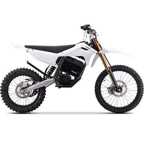 MotoTec 72V 8000W Pro Electric Dirt Bike 35Ah Lithium 19/16, Max Speed -  56 MPH