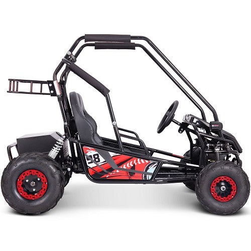 MotoTec Mud XL 60v 2000w Electric Go Kart Full Suspension
