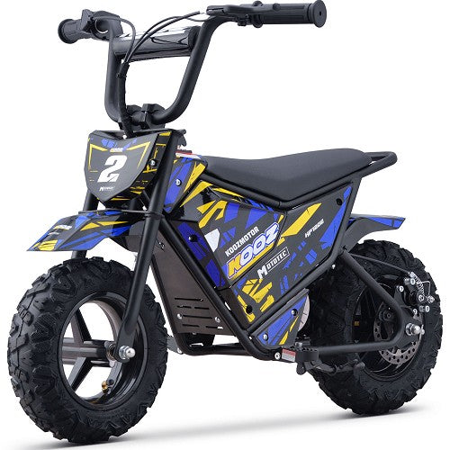 MotoTec 24V 250W (HP120E) Electric Powered Mini Bike 250W Motor 10 mph 24V 7Ah Battery