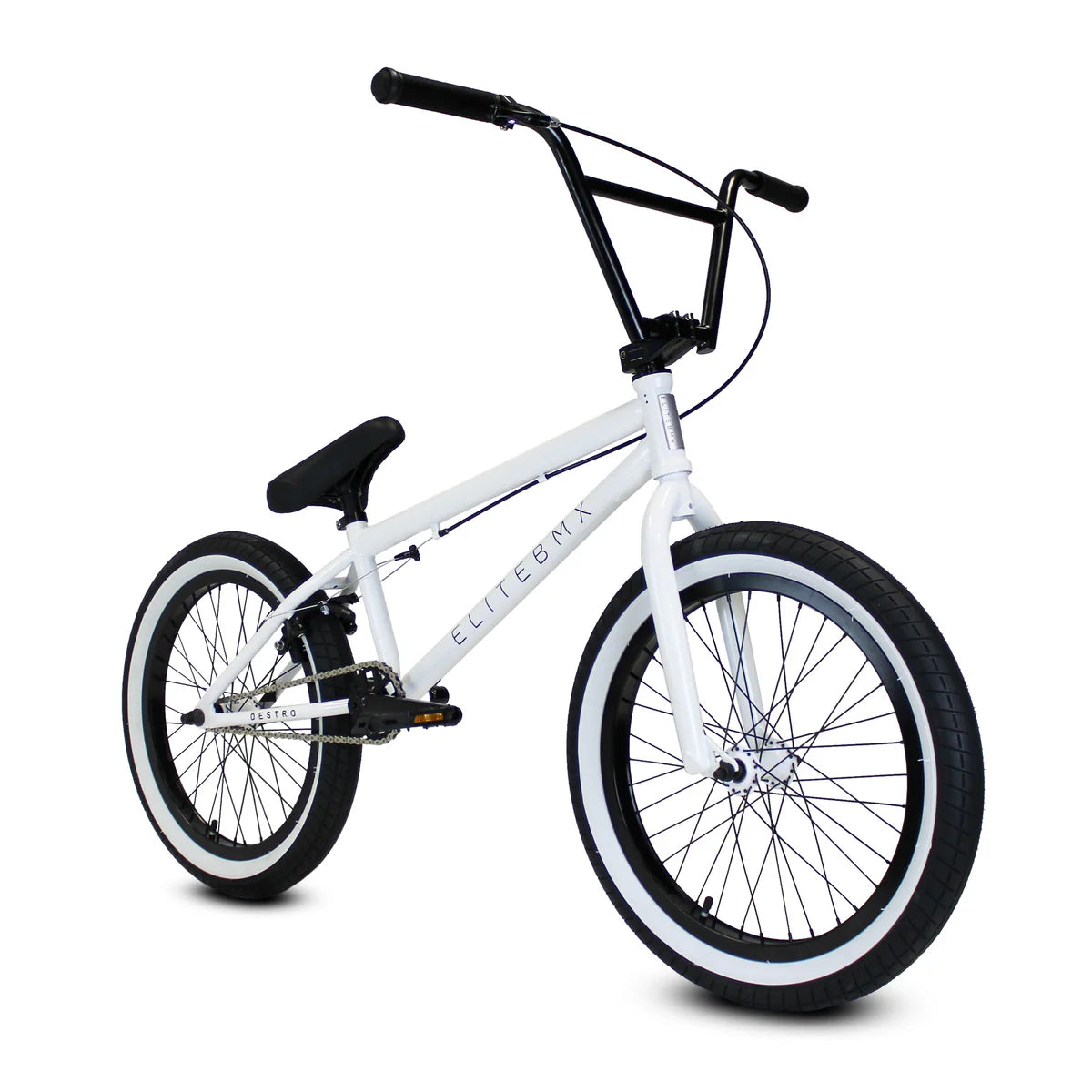 Elite BMX Destro - White Splatter