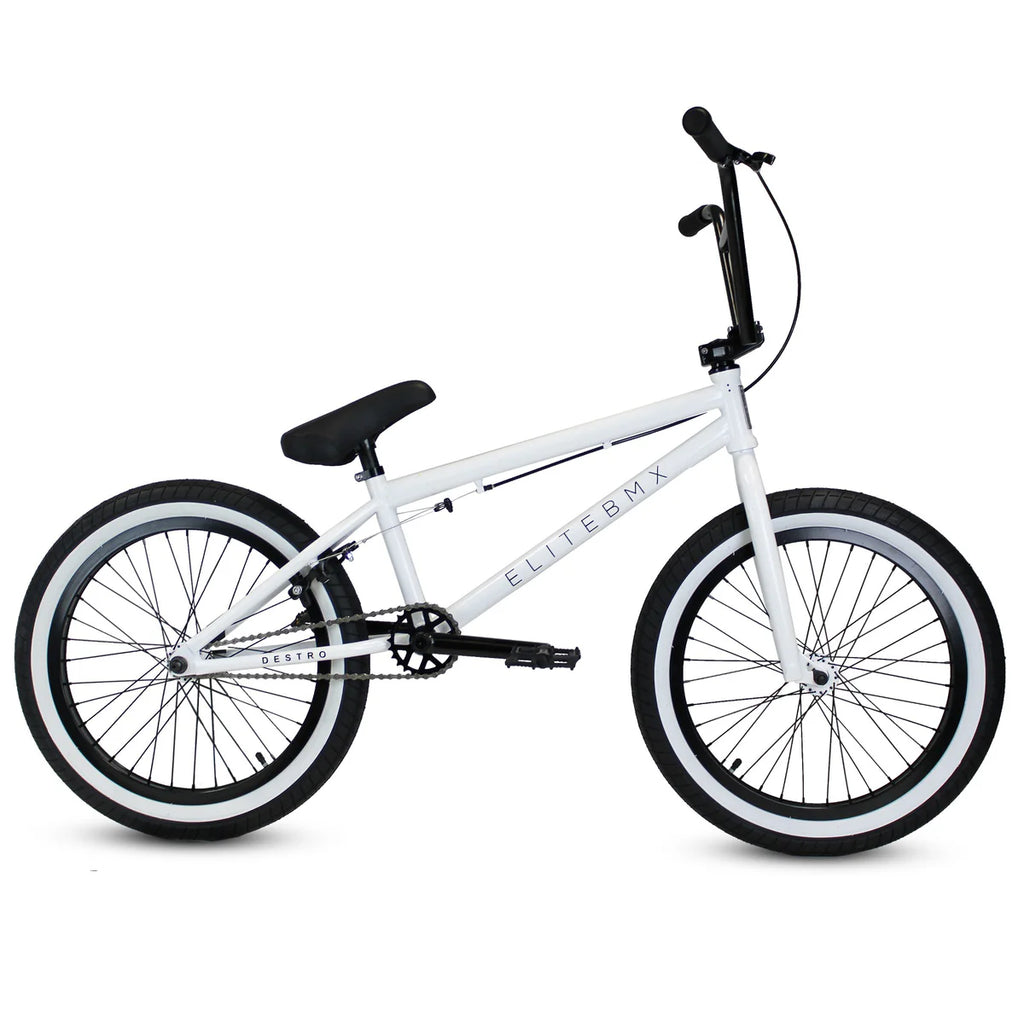 Elite BMX Destro - White Splatter