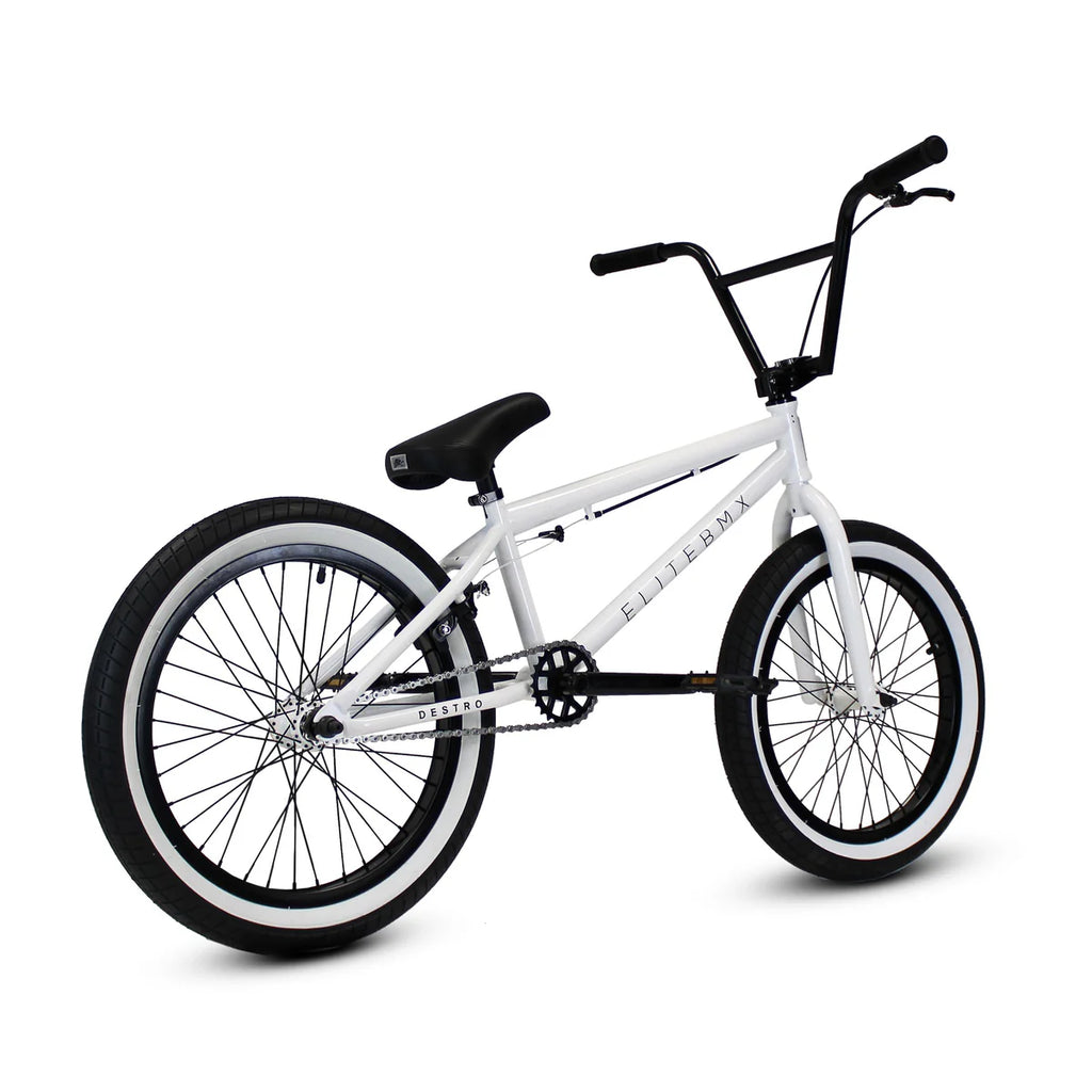 Elite BMX Destro - White Splatter