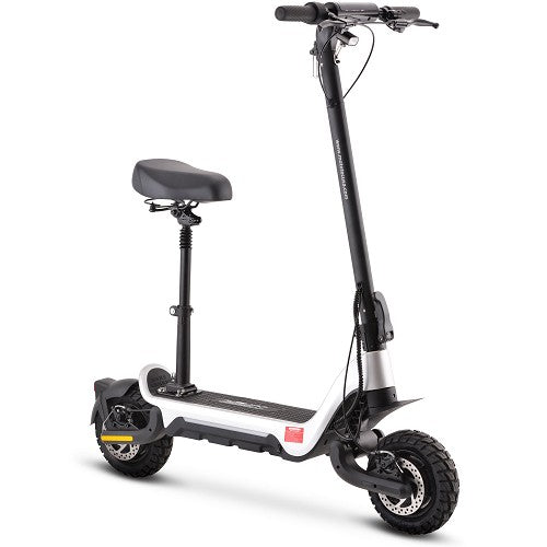 MotoTec Fury Electric Scooter Dual Motor 31 mph 48V 18Ah Battery