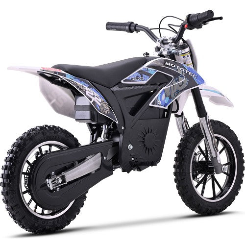 MotoTec Demon Electric Dirt Bike 790W Motor 21 mph 36V 8Ah Battery