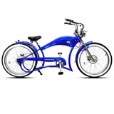 Tracer Twenty5 GT 500W 26" Chopper Cruiser E-Bike, 48V 17.5Ah Battery, 30–50 Mile Range, 26” Fat Tires, Up to 25 MPH