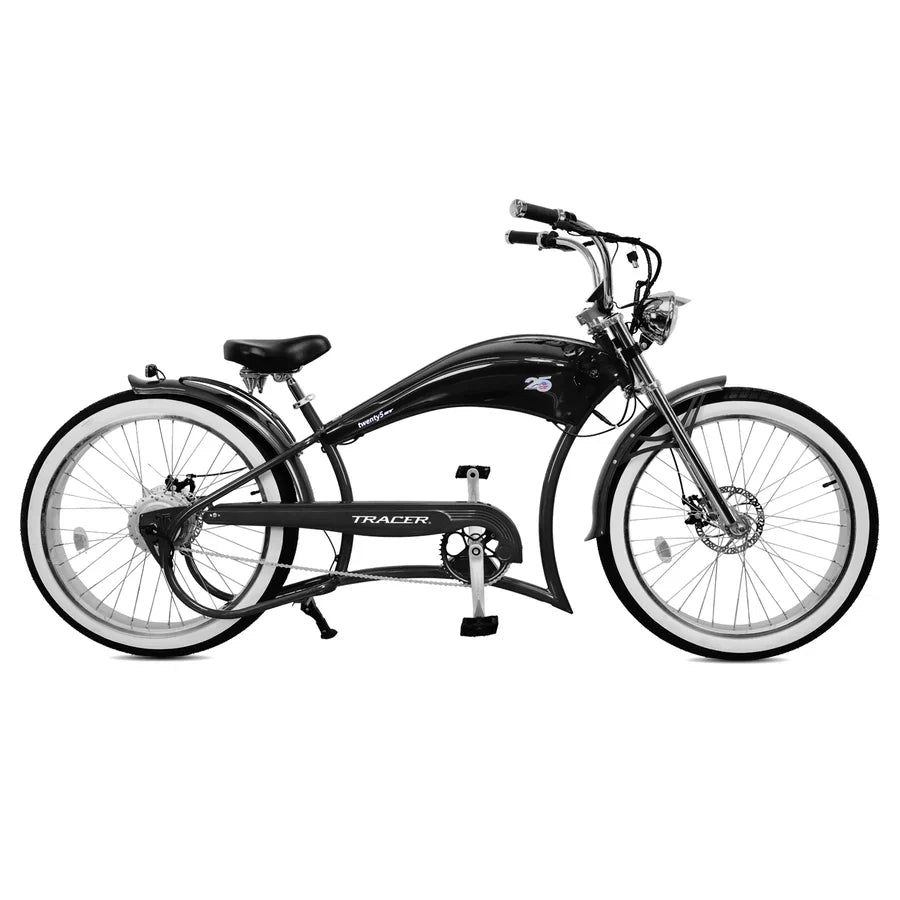 Tracer Twenty5 GT 500W 26" Cruiser E-Bike 500W Motor 22 mph 48V 17.5Ah Battery