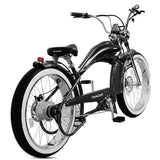 Tracer Twenty5 GT 500W 26" Chopper Cruiser E-Bike, 48V 17.5Ah Battery, 30–50 Mile Range, 26” Fat Tires, Up to 25 MPH