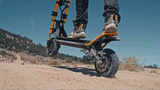 Kaabo Warrior X Max Electric Scooter – 44 MPH, Dual 1100W Motors, 60V 27Ah Battery