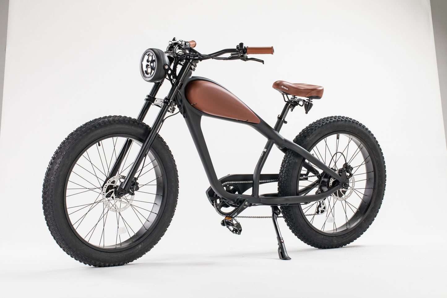 Cheetah Cafe Racer Bike | Night Black | REVIBIKES™ Electric Bikes | Super Cheetah Electric Bike | Cafe Racer Bike | Cheetah Bike | Cafe Racer Bike | Bike Lovers USA