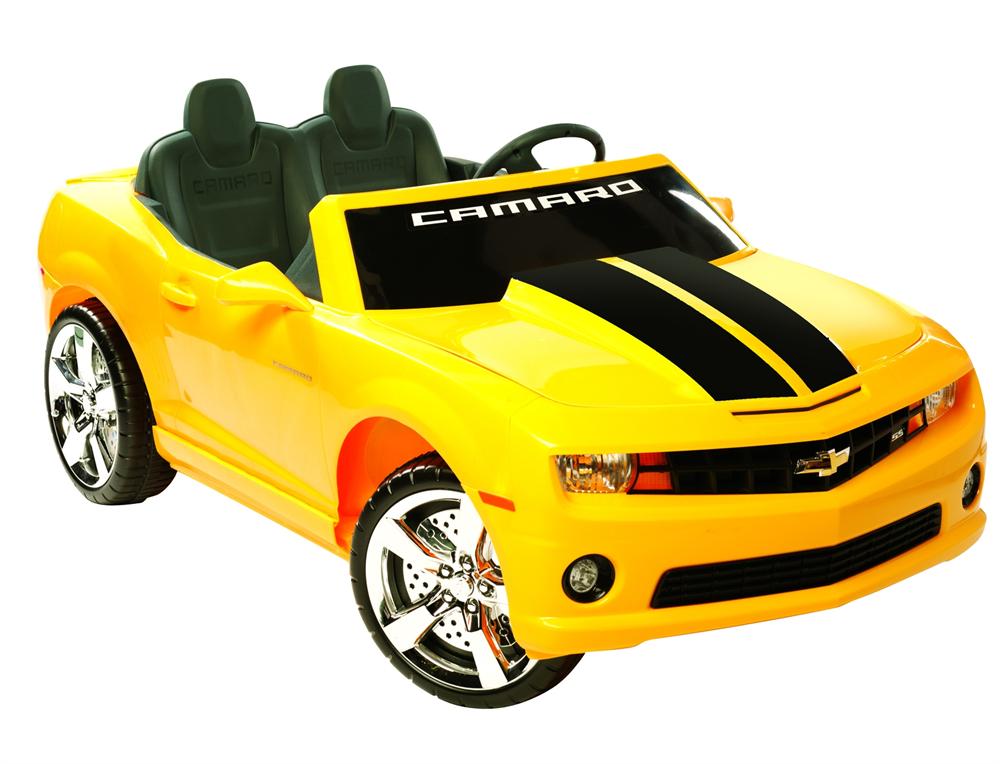 NPL Chevrolet Racing Camaro 12v Car - Yellow