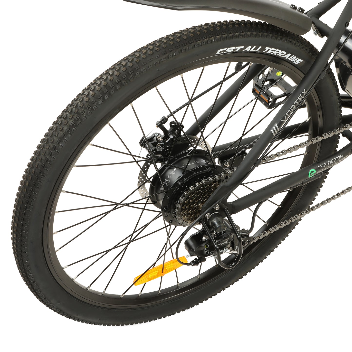 UL Certified-Ecotric Vortex Electric City Bike - Matte Black