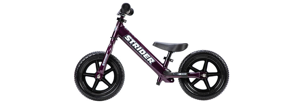 Strider 12 Pro Balance Bike - Metallic Purple