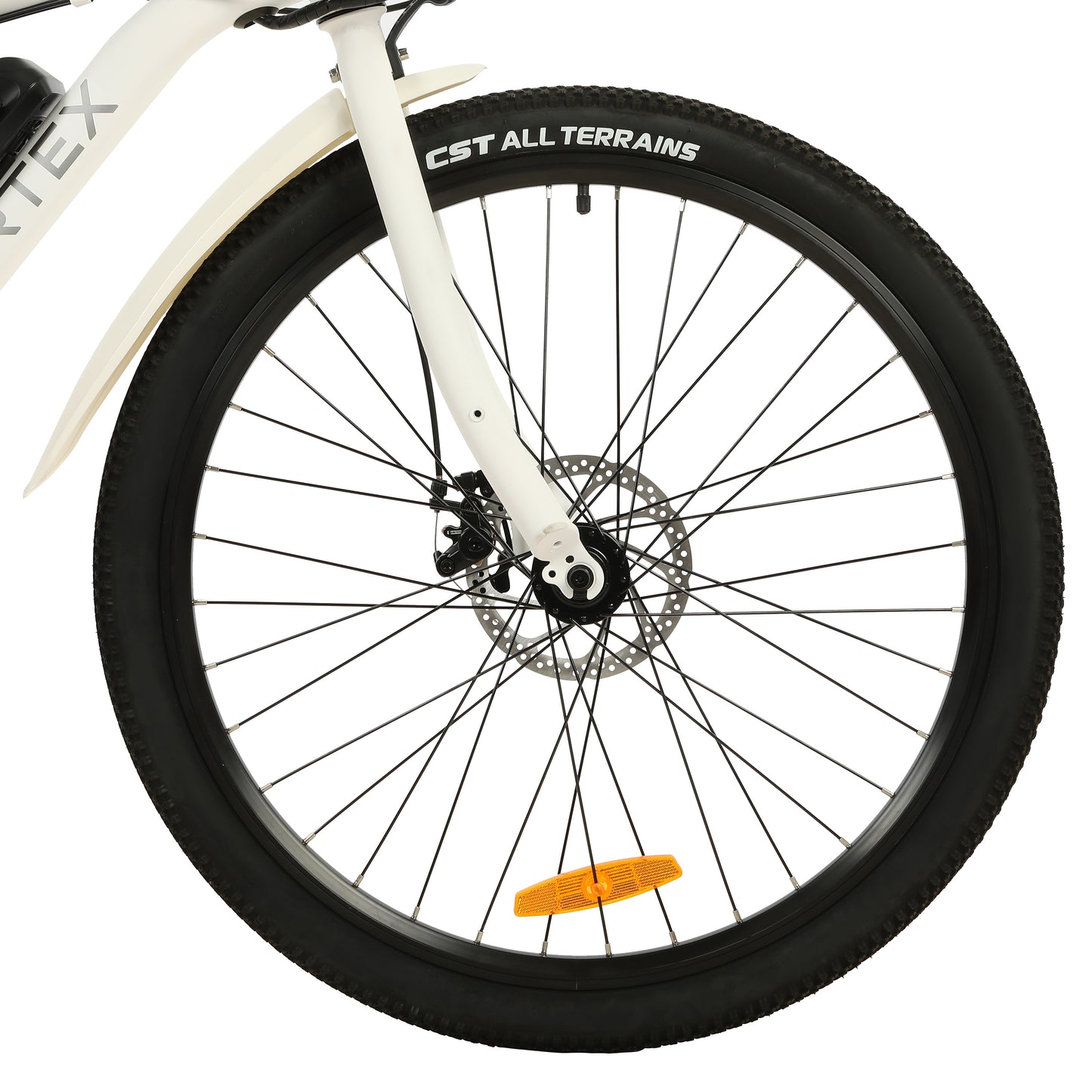 UL Certified-Ecotric Vortex Electric City Bike - White