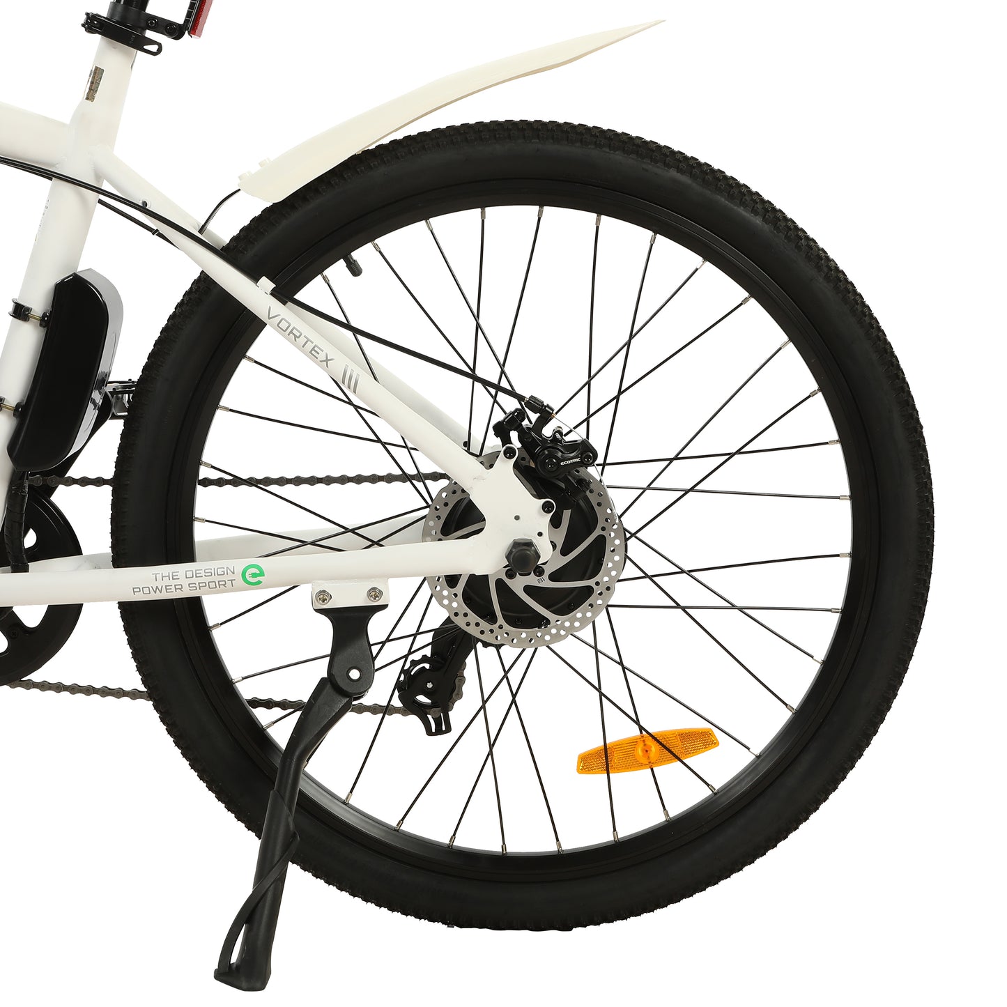 UL Certified-Ecotric Vortex Electric City Bike - White