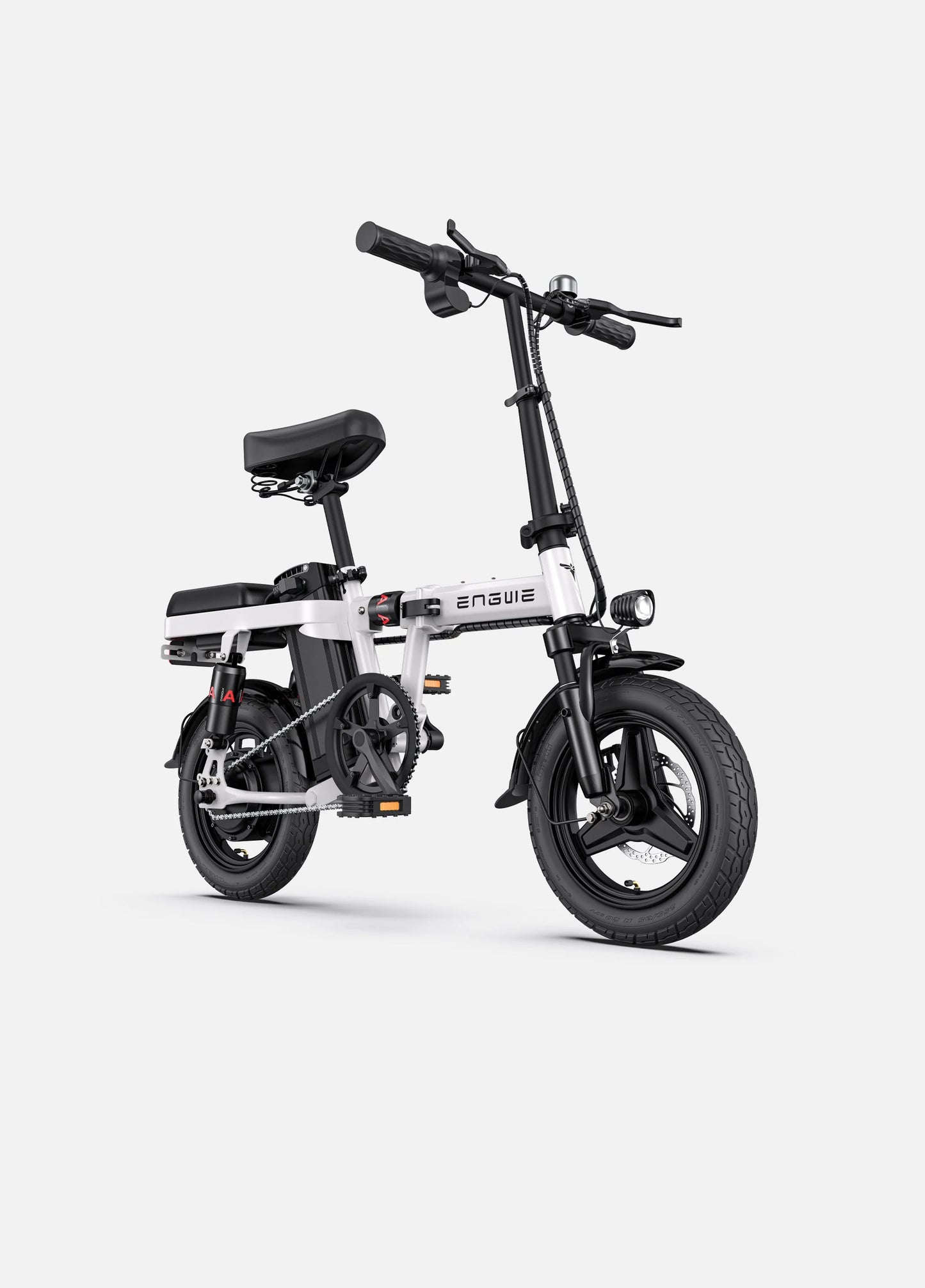 ENGWE T14 350W E-Bike - White | Mini Electric Bike | Bike Lover USA