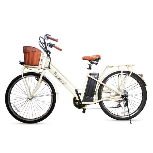 Nakto Classic White Bike | Electric Bike | Bike Lover USA