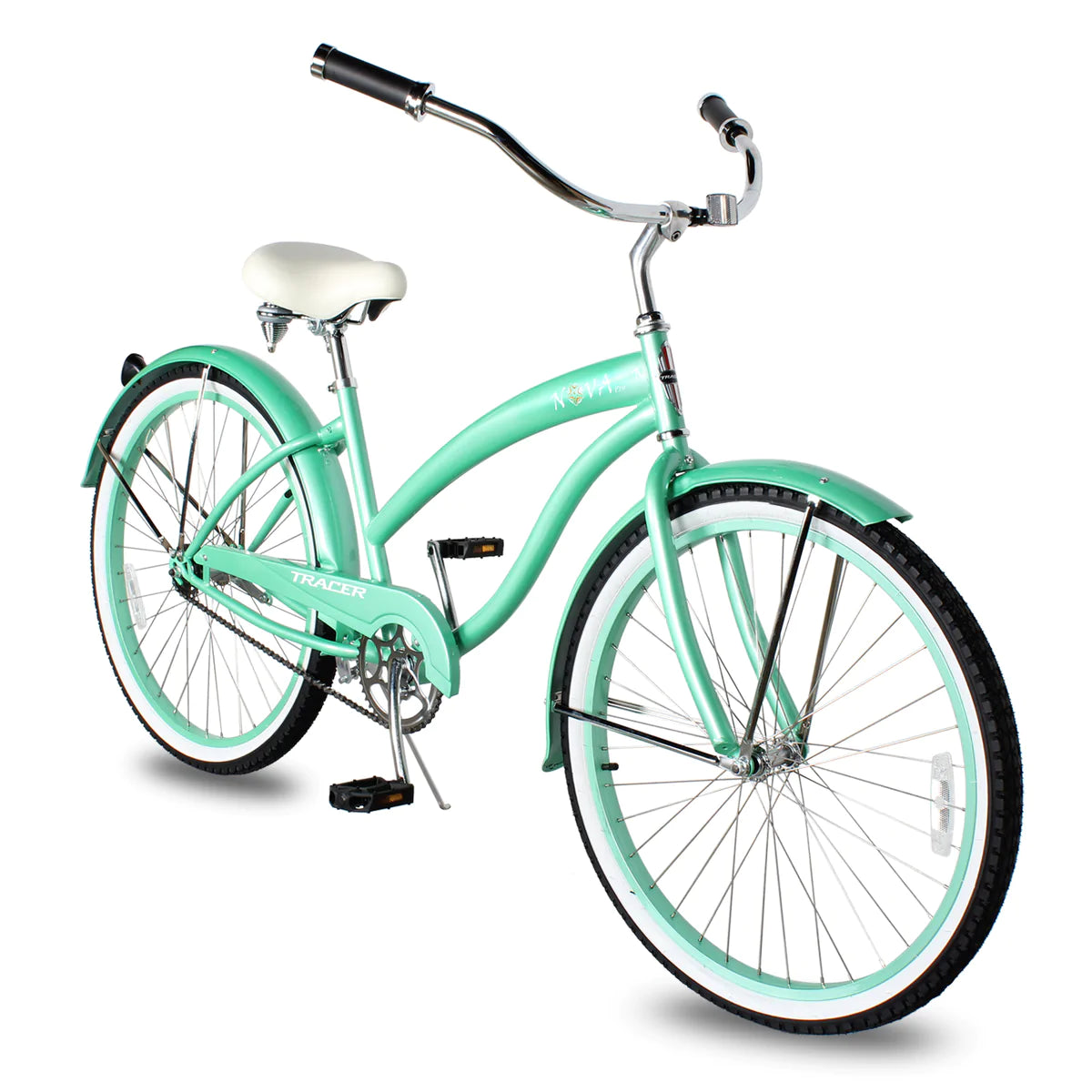 Tracer NOVA 26" Beach Cruiser Bike Single Speed for WOMEN