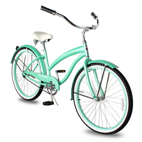 Tracer NOVA 26" Beach Cruiser Bike Single Speed for WOMEN