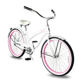 Tracer NOVA 26" Beach Cruiser Bike Single Speed for WOMEN