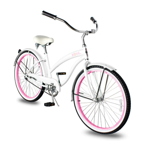 Tracer NOVA 26" Beach Cruiser Bike Single Speed for WOMEN