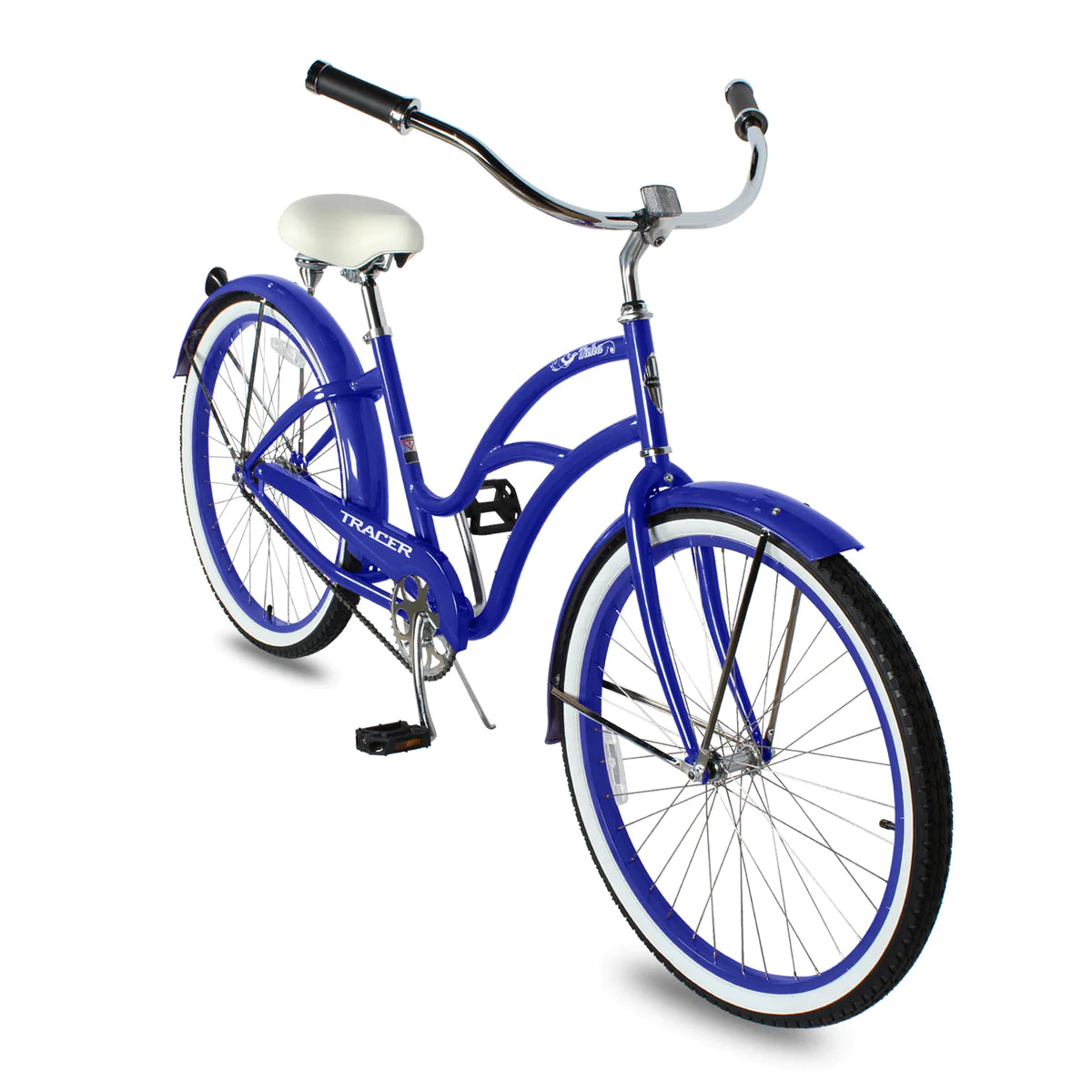 Tracer Taha 26" Beach Cruiser Bike 1 & 7 Speed For Female - Blue | Single Speed | Cruiser Bike | Adult Bikes | Beach Cruiser Bikes | Bike Lover USA