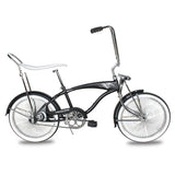 Tracer Hyena Classic Beach Lowrider Bike w/140H Wheel, Single Speed, w/ Banana Seat