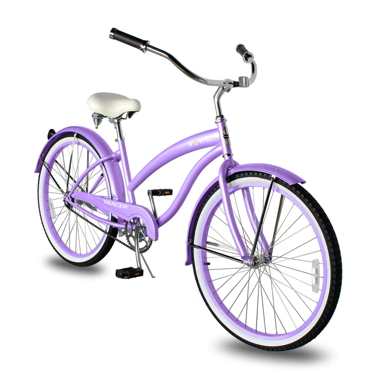 Tracer NOVA 26" Beach Cruiser Bike Single Speed for WOMEN