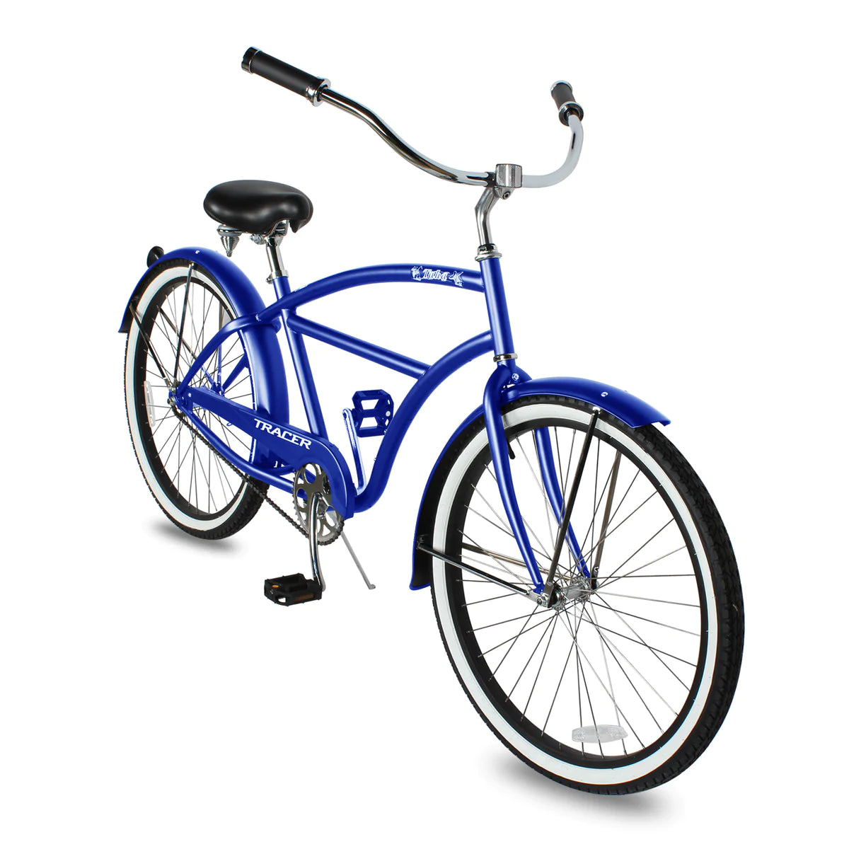 Tracer Taha 26" Beach Cruiser Bike 1 & 7 Speed For Male - Blue | 7 Speed | Single Speed | Cruiser Bike | Adult Bikes | Beach Cruiser Bikes | Bike Lover USA