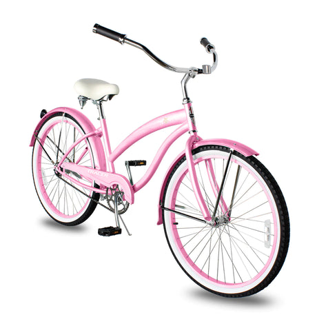 Tracer NOVA 26" Beach Cruiser Bike Single Speed for WOMEN