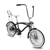 Tracer Hyena Classic Beach Lowrider Bike w/140H Wheel, Single Speed, w/ Banana Seat