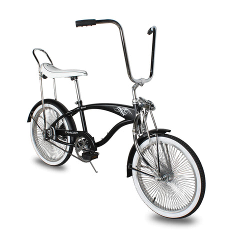 Tracer Hyena Classic Beach Lowrider Bike w/140H Wheel, Single Speed, w/ Banana Seat