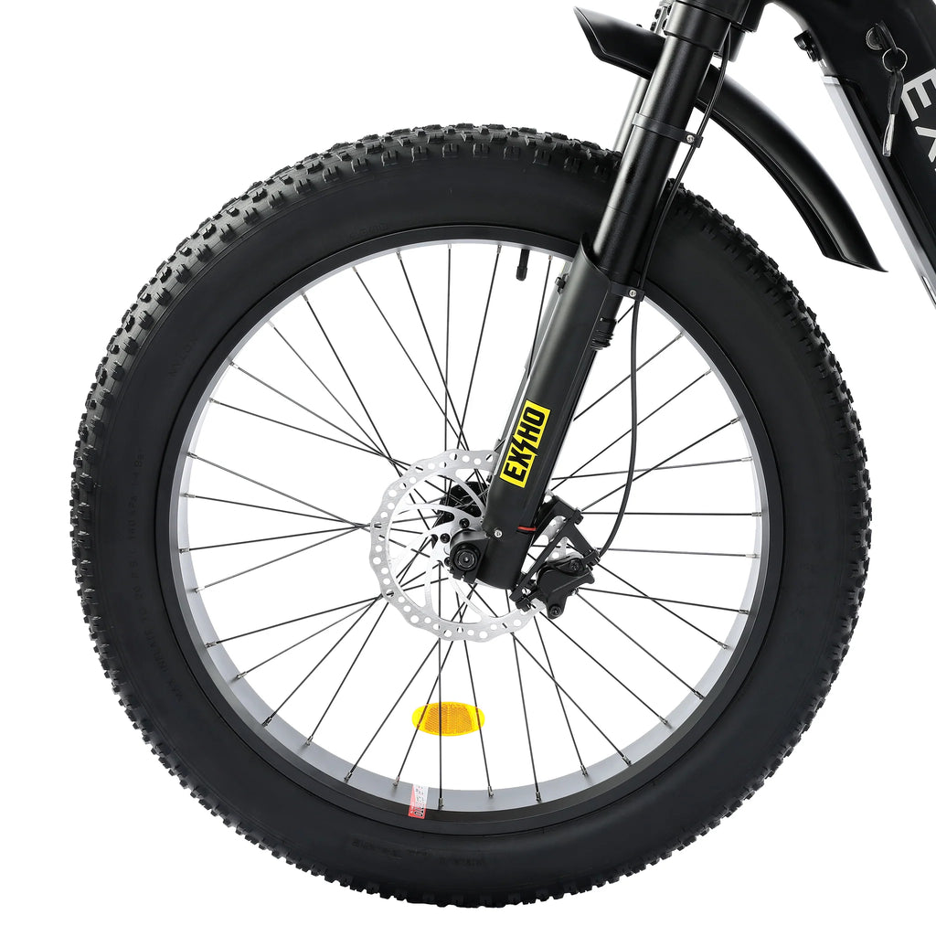 Ecotric Explorer 26 inches 48V Fat Tire with Rear Rack - Bike