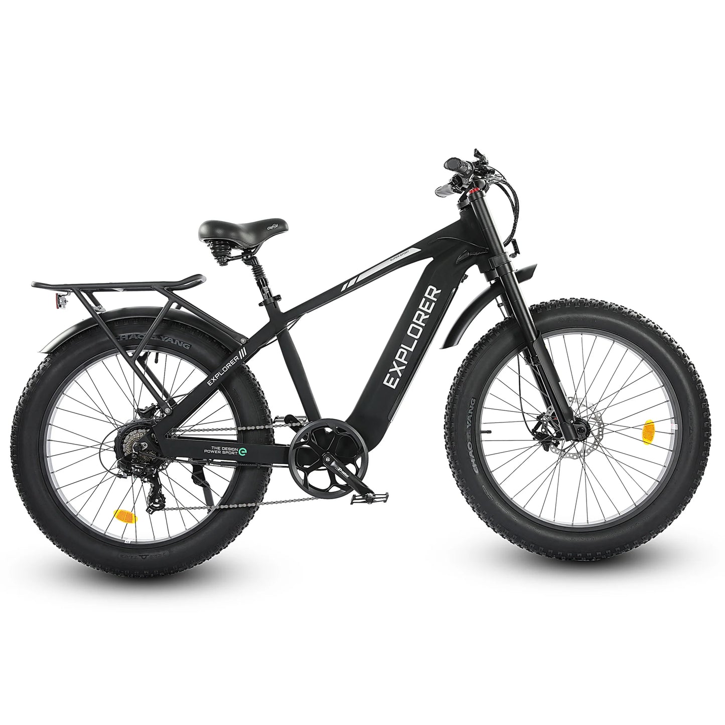 Ecotric Explorer 26 inches 48V Fat Tire with Rear Rack - Bike