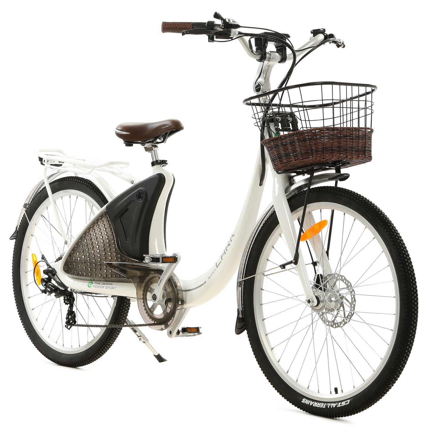 Ecotric Lark Electric City Bike For Women