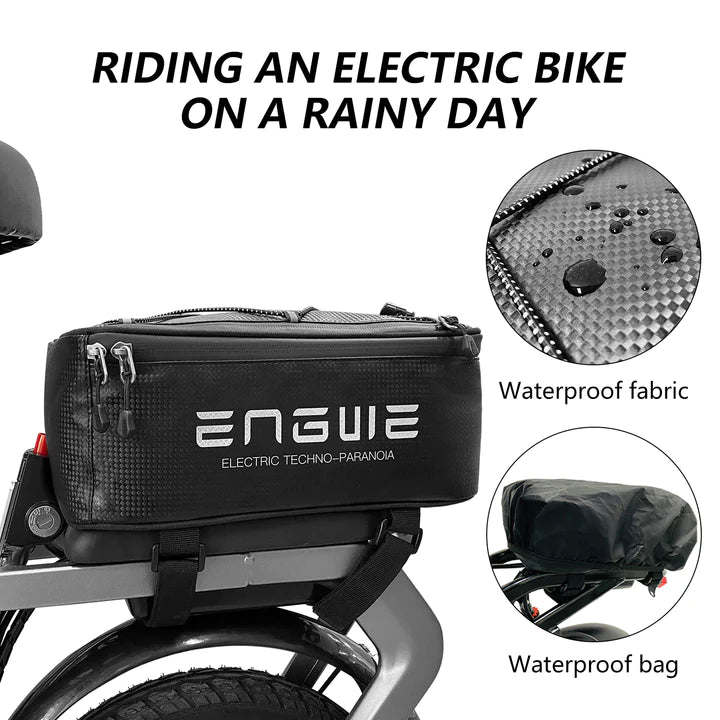 ENGWE Bike Trunk Bag Bicycle Rack Rear Carrier Bag 7L