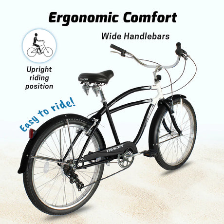 Tracer Napa Cruiser Bike 7 Speed for Men