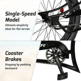 Tracer Siena GT 26" Chopper Stretch Cruiser Fat Tire Bike