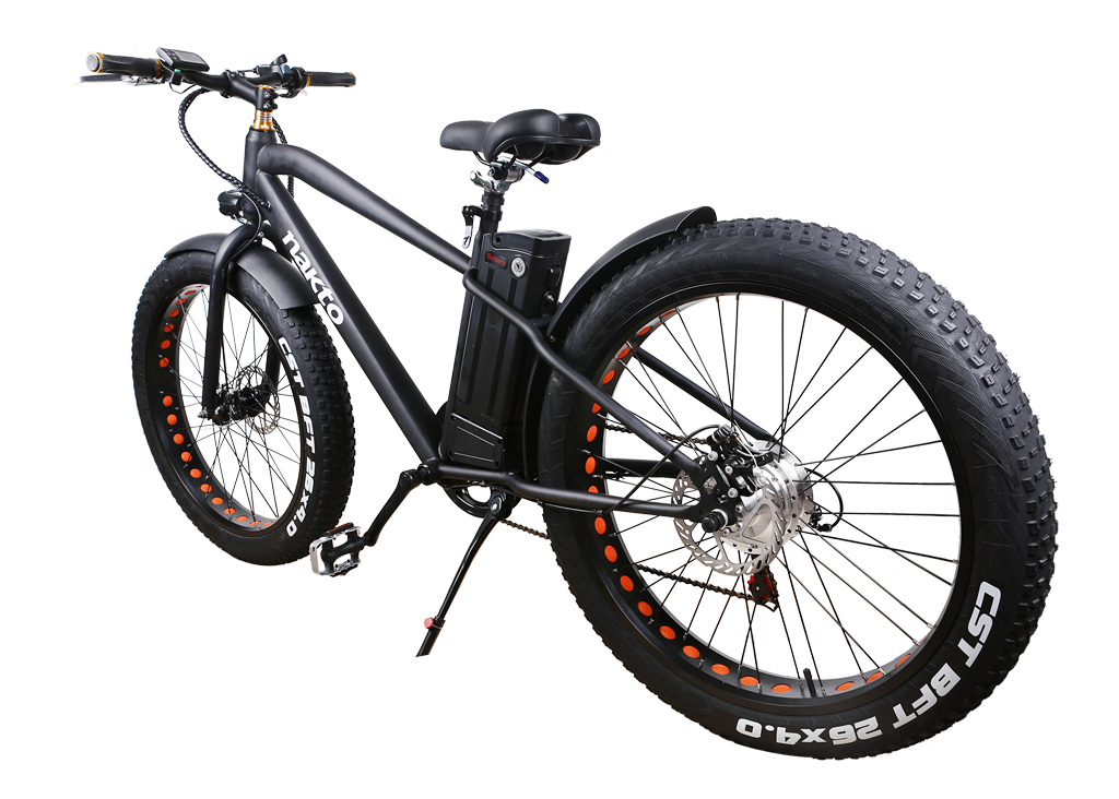 Nakto Cruiser 300W Black | Electric Bike | Fat Tire Bike | Bike Lover USA