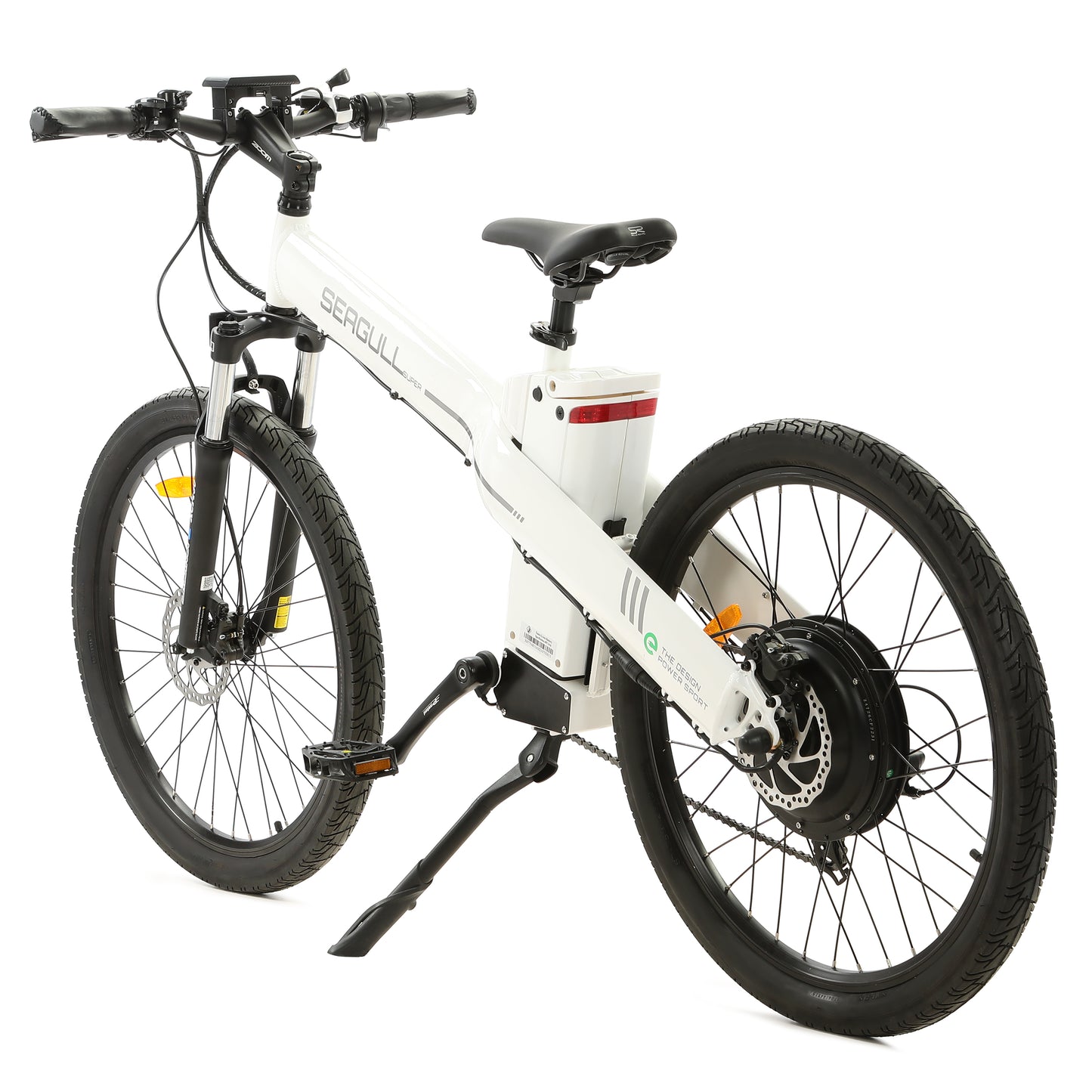 Ecotric Seagull Electric Mountain Bicycle - White