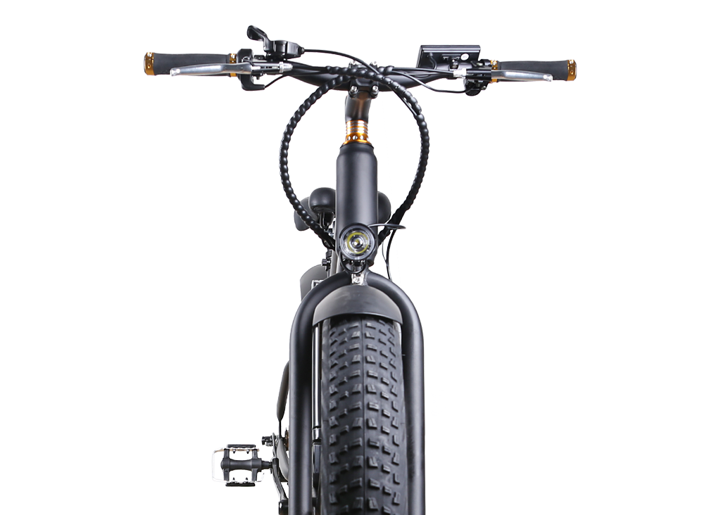 Nakto Cruiser 300W Black | Electric Bike | Fat Tire Bike | Bike Lover USA